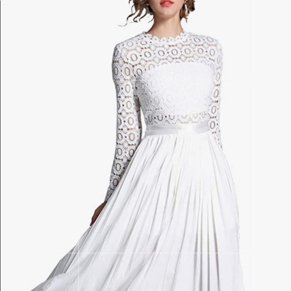 White dress